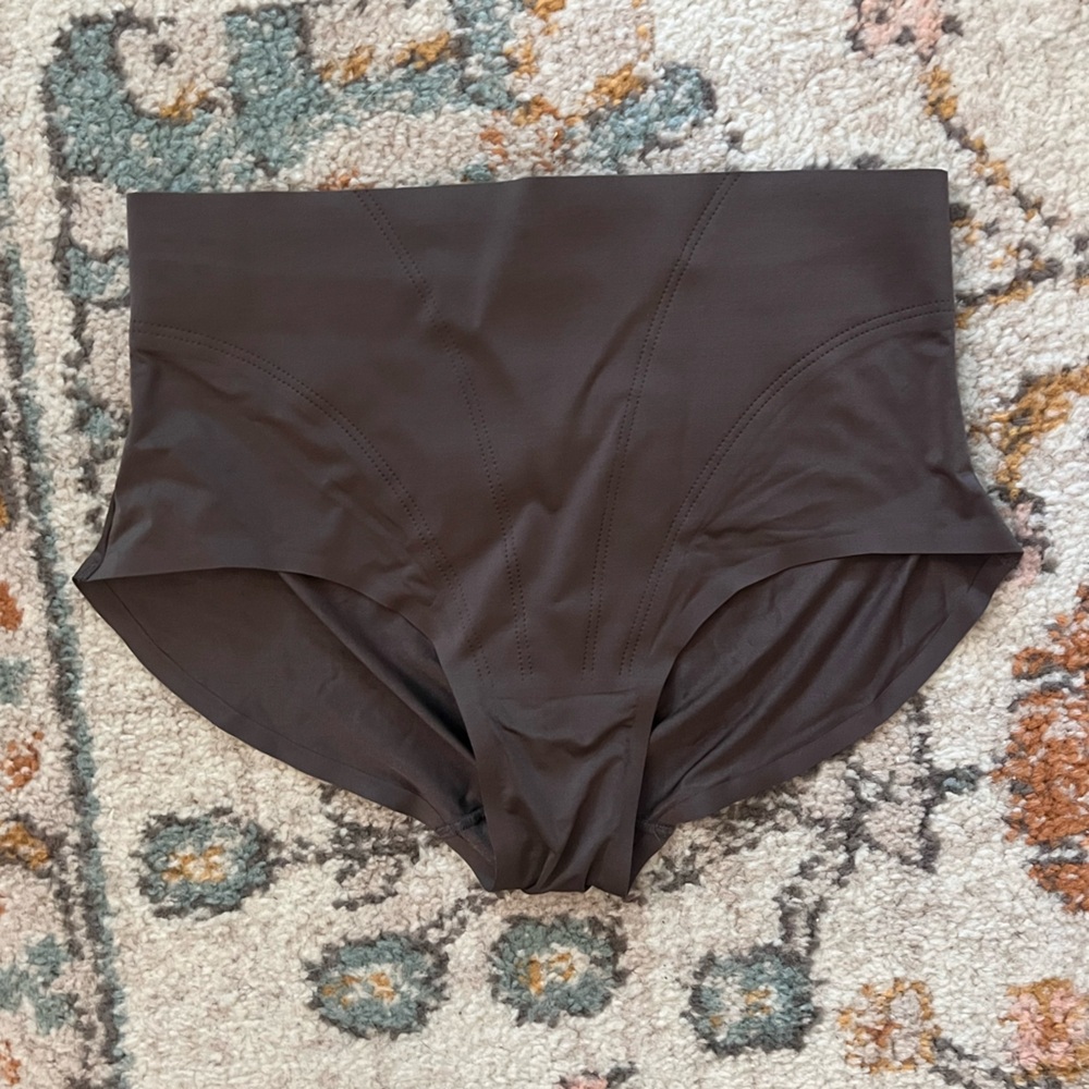 SPANX Chocolate High-Waisted Briefs